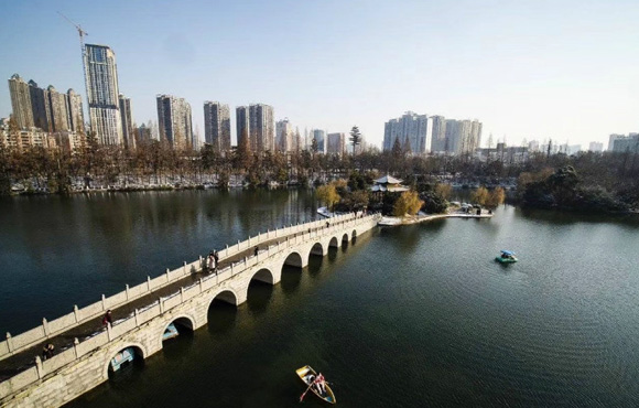 合肥市逍遙津、杏花公園水環(huán)境治理工程順利通過竣工驗收